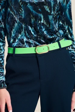 Riemen>POM Amsterdam BELT Neon Green
