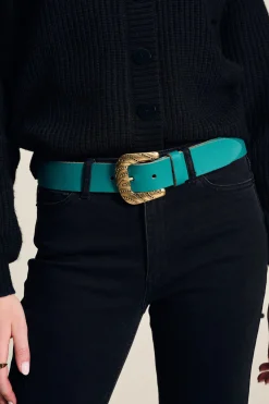 Riemen>POM Amsterdam BELT Sea Green
