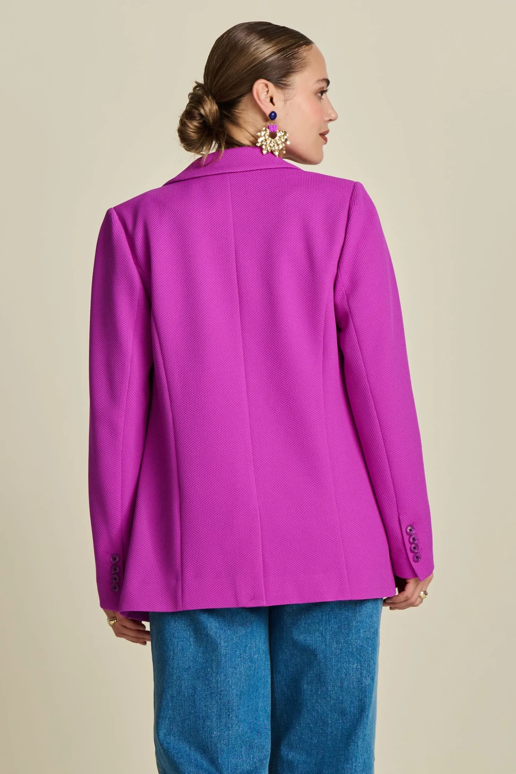 Co-Ords|Suits>POM Amsterdam BLAZER Cactus Pink