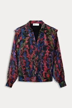 Blouses>POM Amsterdam BLOUSE Animal Paradise