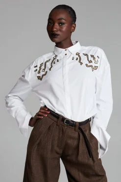 Blouses>POM Amsterdam BLOUSE Brooke