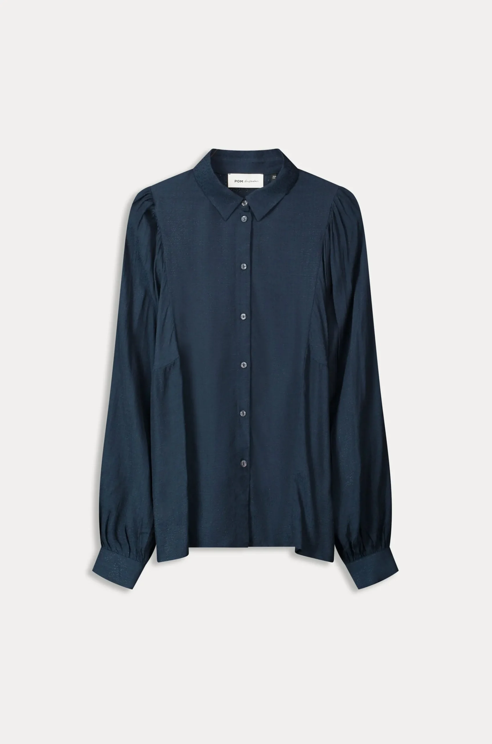 Blouses>POM Amsterdam BLOUSE Sparkle Blue