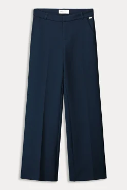 Co-Ords|Suits>POM Amsterdam BROEK Lara Eternal Blue