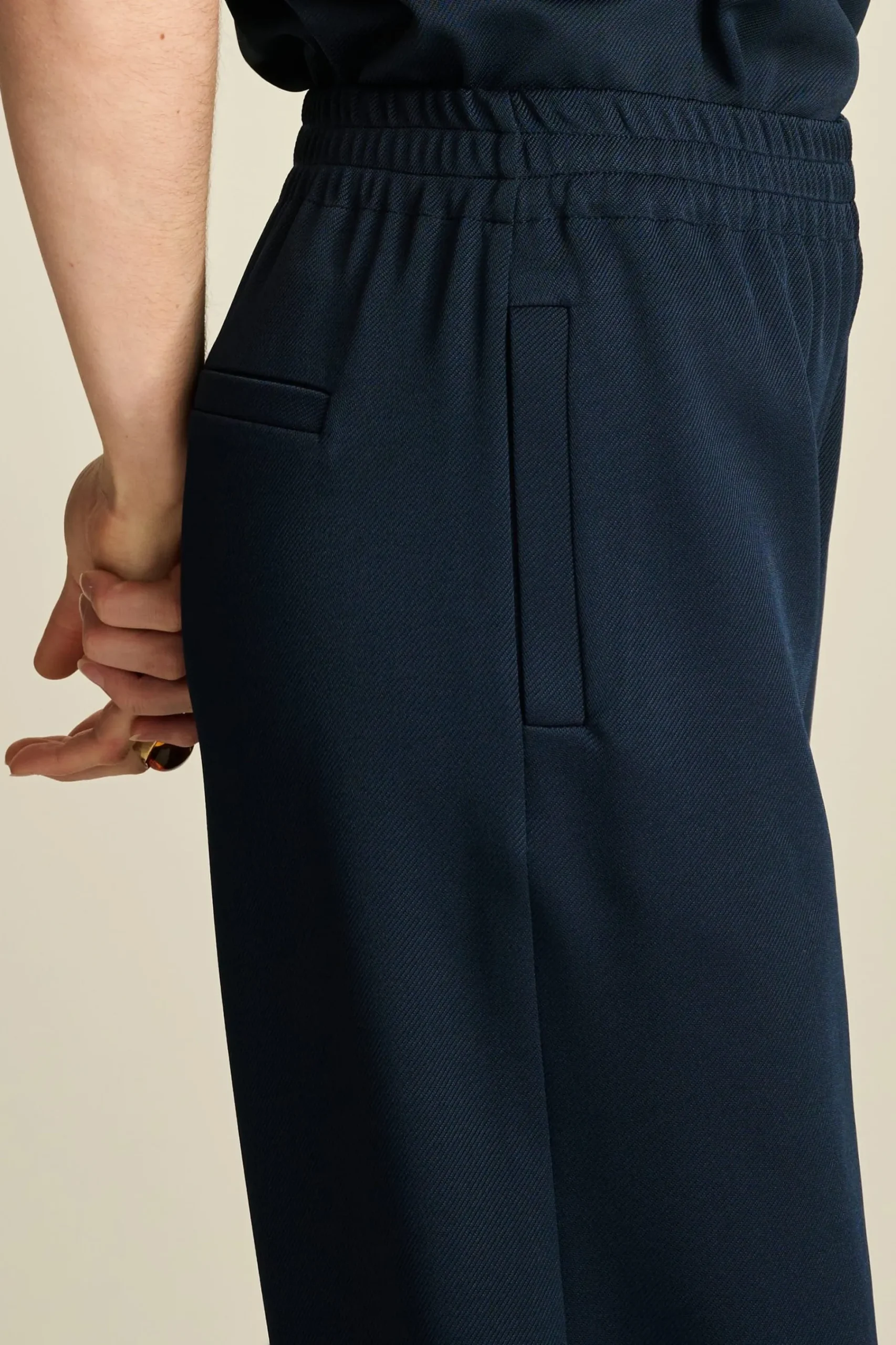 Co-Ords|Broeken>POM Amsterdam BROEK Suzi Dark Navy