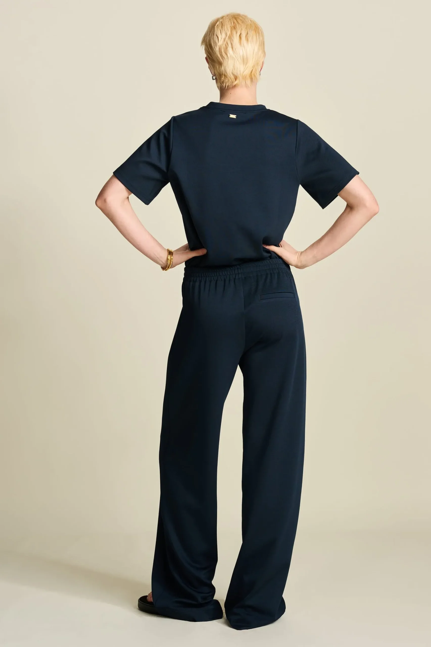Co-Ords|Broeken>POM Amsterdam BROEK Suzi Dark Navy