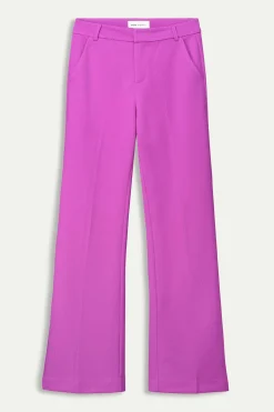 Co-Ords|Suits>POM Amsterdam BROEK Wide Leg Cactus Pink