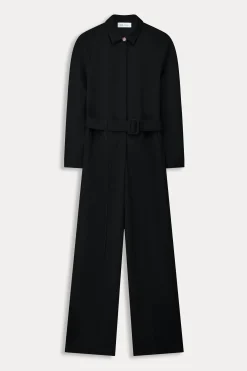 Jumpsuits>POM Amsterdam JUMPSUIT Black