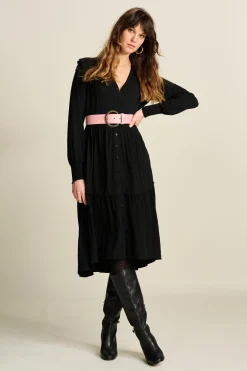 Jurken>POM Amsterdam JURK Eden Black