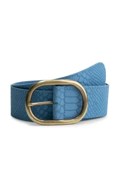 Riemen>POM Amsterdam RIEM Olivia Suede Sky Blue