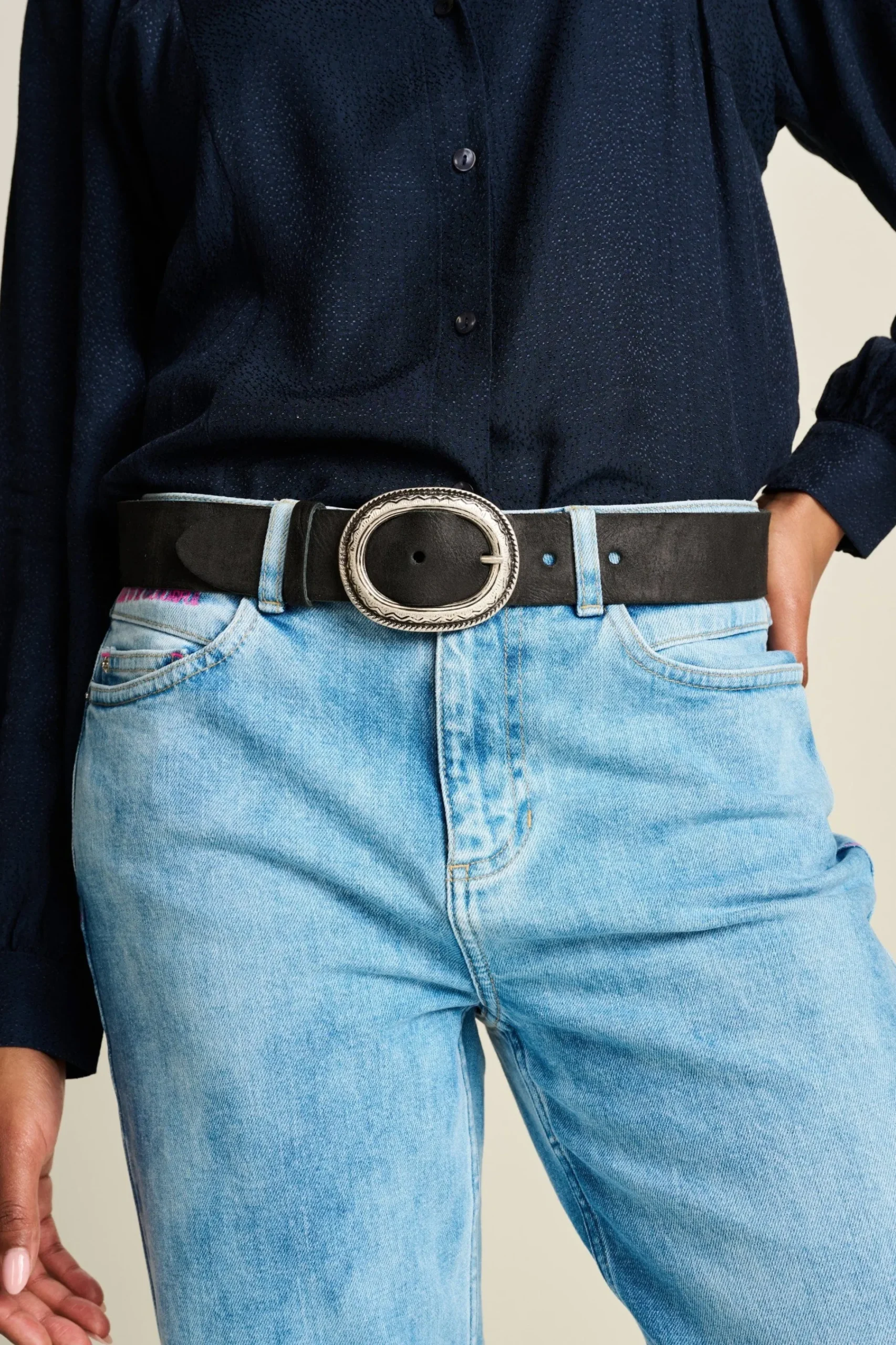 Riemen>POM Amsterdam RIEM Raven Black