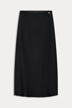 Rokken>POM Amsterdam ROK Satin Black