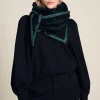 Sjaals>POM Amsterdam SJAAL Camo Green Black