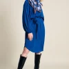 Sjaals>POM Amsterdam SJAAL Checks Blue Lavender