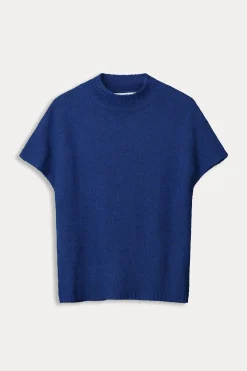 Tops & Turtlenecks>POM Amsterdam TOP Bright Blue