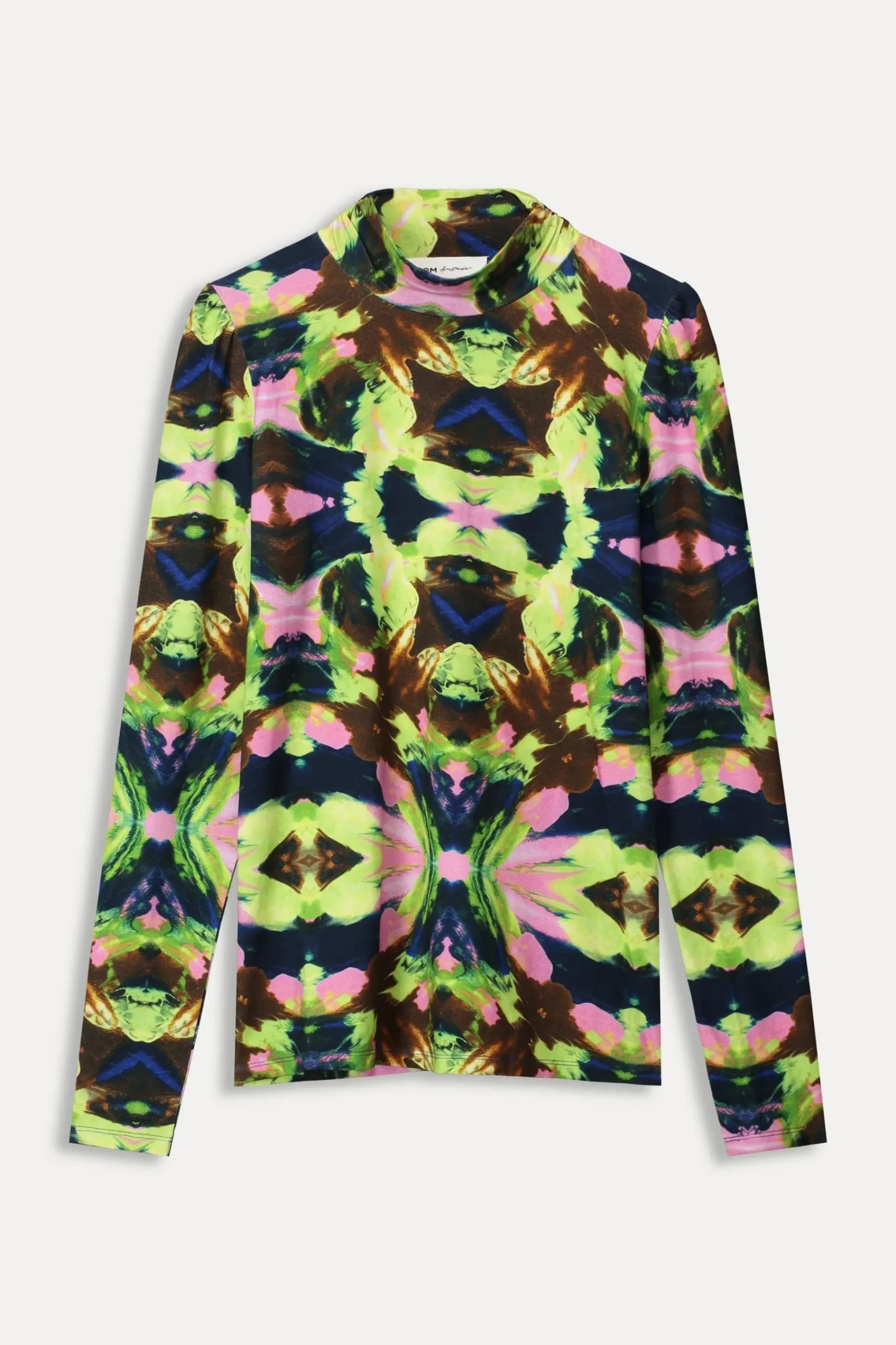 Tops & Turtlenecks>POM Amsterdam TOP Butterfly Sky
