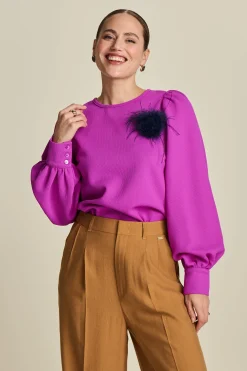 Tops & Turtlenecks>POM Amsterdam TOP Cactus Pink
