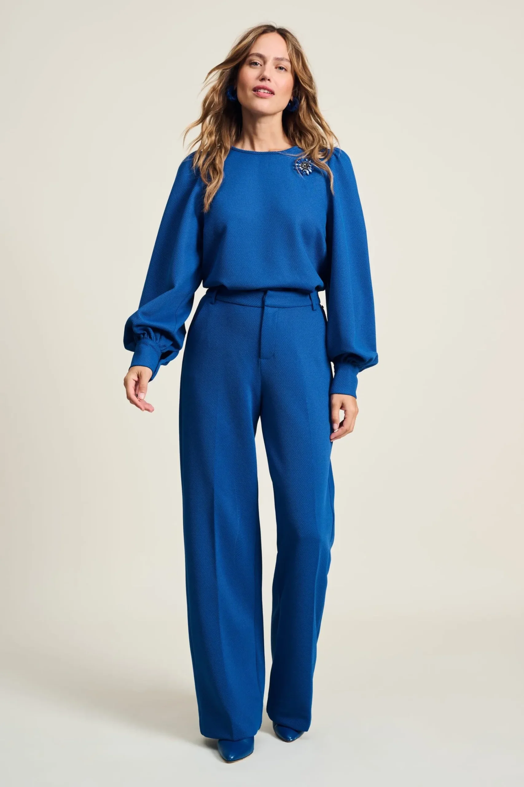 Tops & Turtlenecks>POM Amsterdam TOP Mid Blue