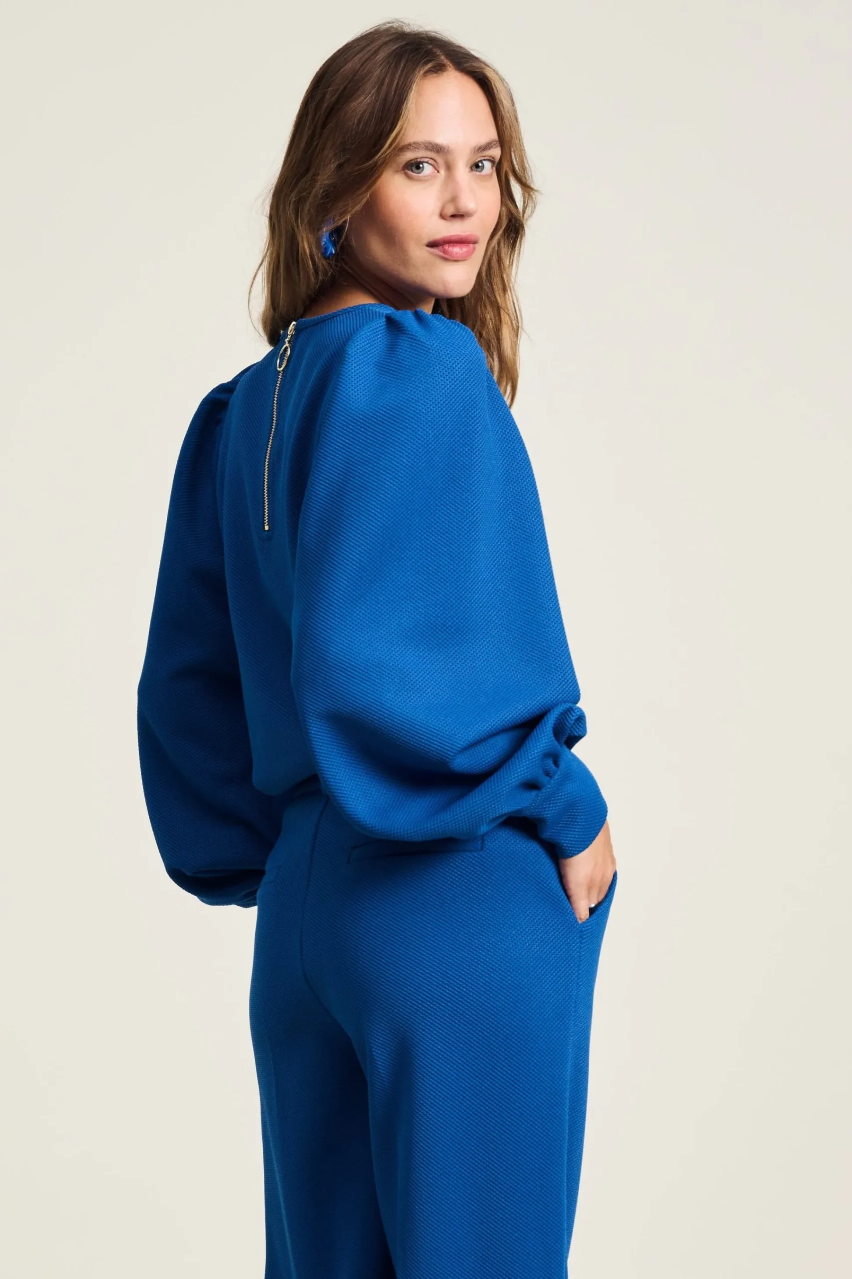 Tops & Turtlenecks>POM Amsterdam TOP Mid Blue