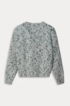 Truien & Vesten>POM Amsterdam TRUI Animal Grey