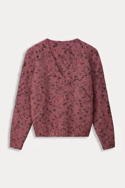 Truien & Vesten>POM Amsterdam TRUI Animal Pink