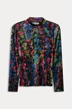 Tops & Turtlenecks>POM Amsterdam TURTLENECK Animal Paradise