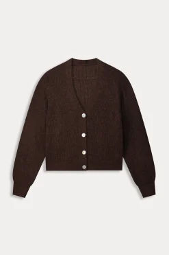 Truien & Vesten>POM Amsterdam VEST Brown